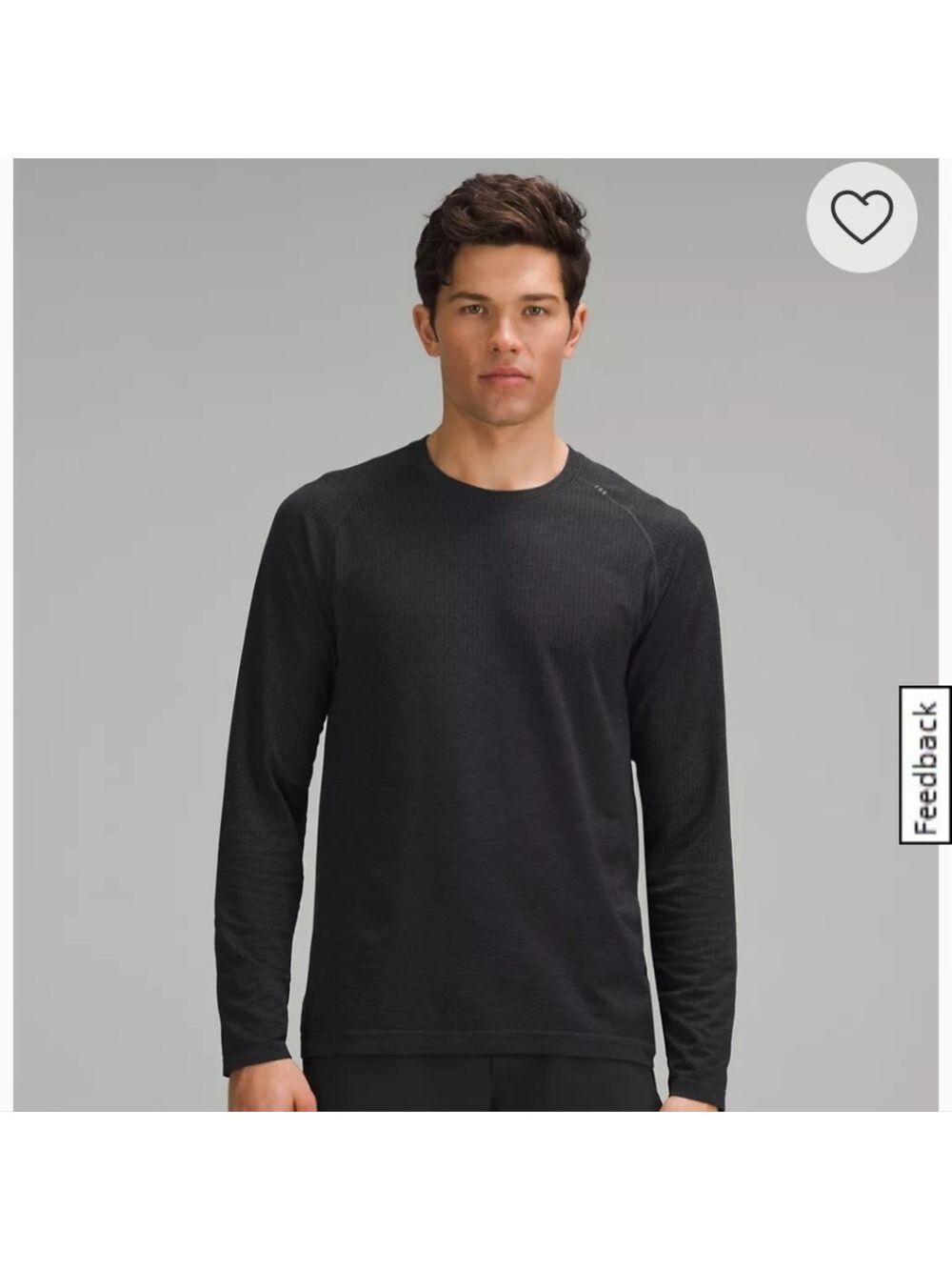 Lululemon Athletica Men's Metal Vent Tech Long Sleeve Shirt Large Like New